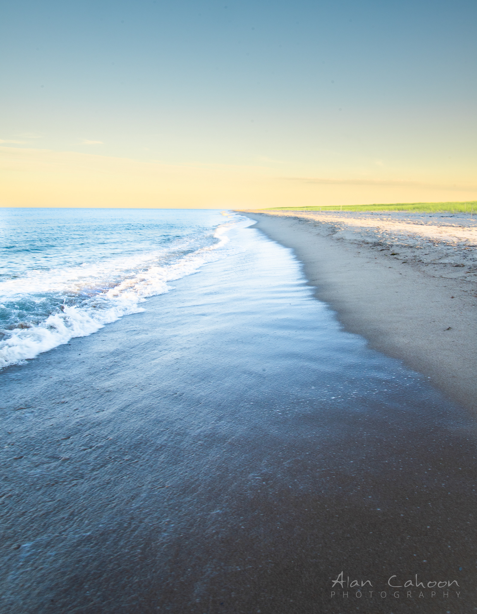 East Beach Watercolor Effect