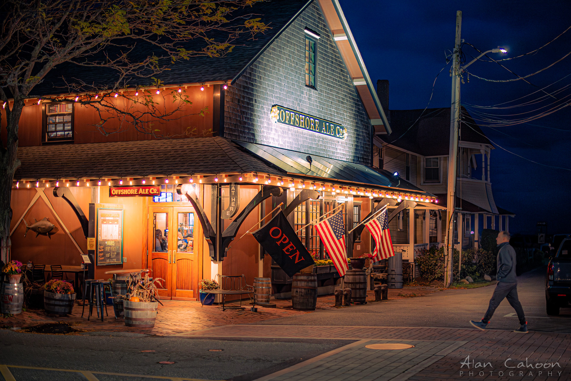 Offshore Ale at Night