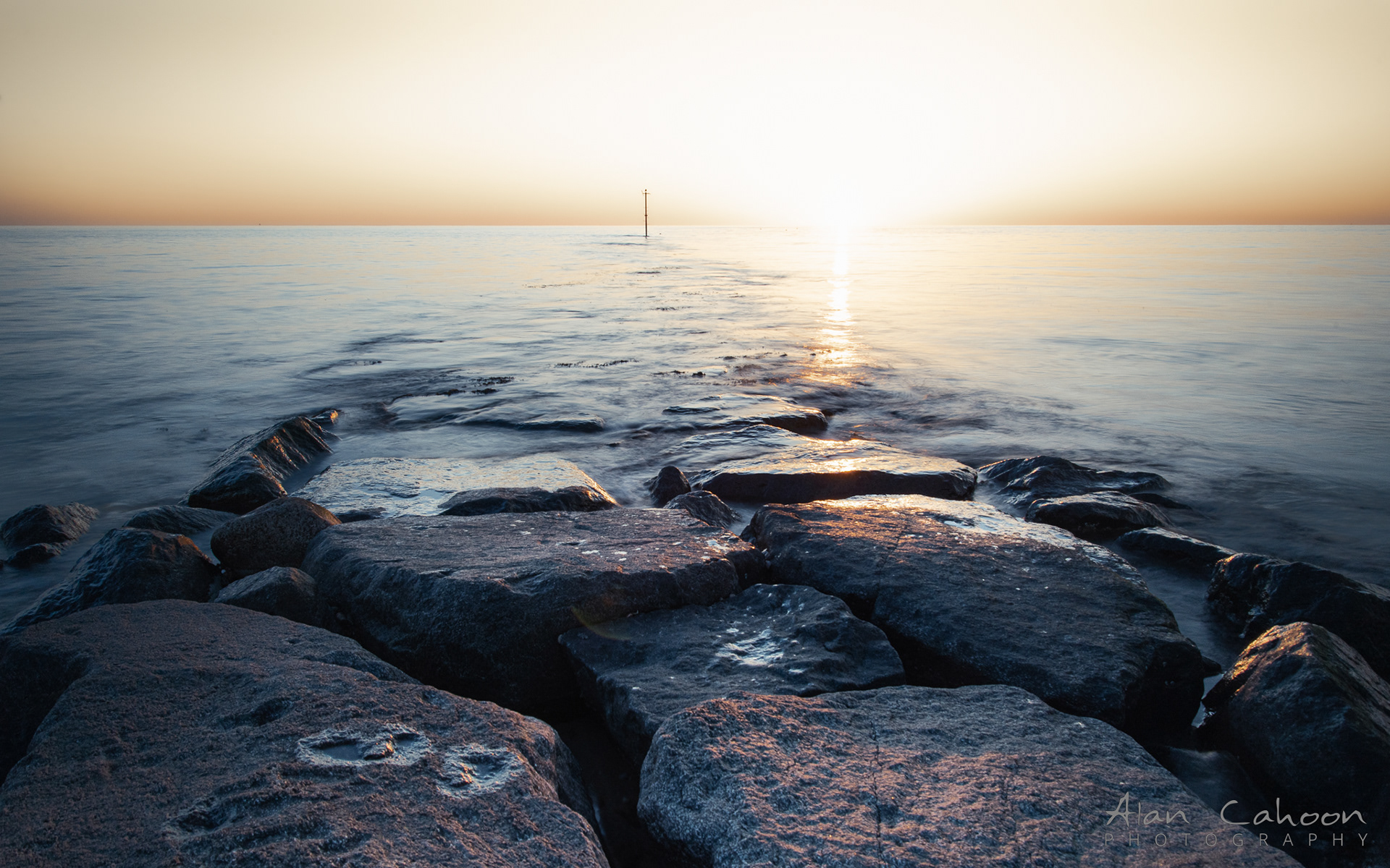 Oak Bluffs Big Jetty at Sunrise