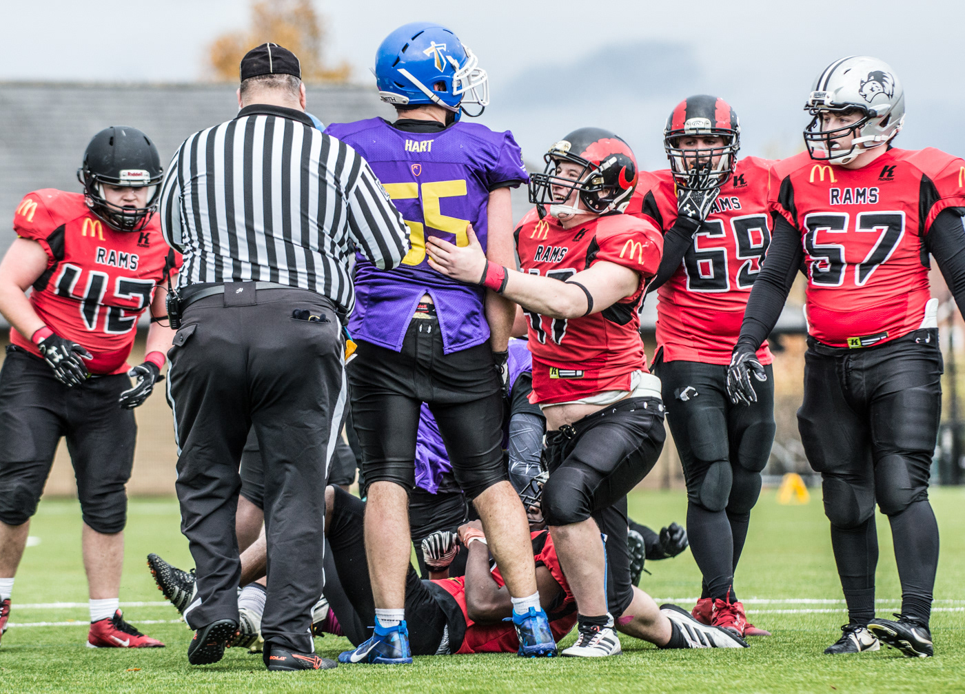 angela kershaw - Uclan Rams v's Manchester Tyrants November 2018