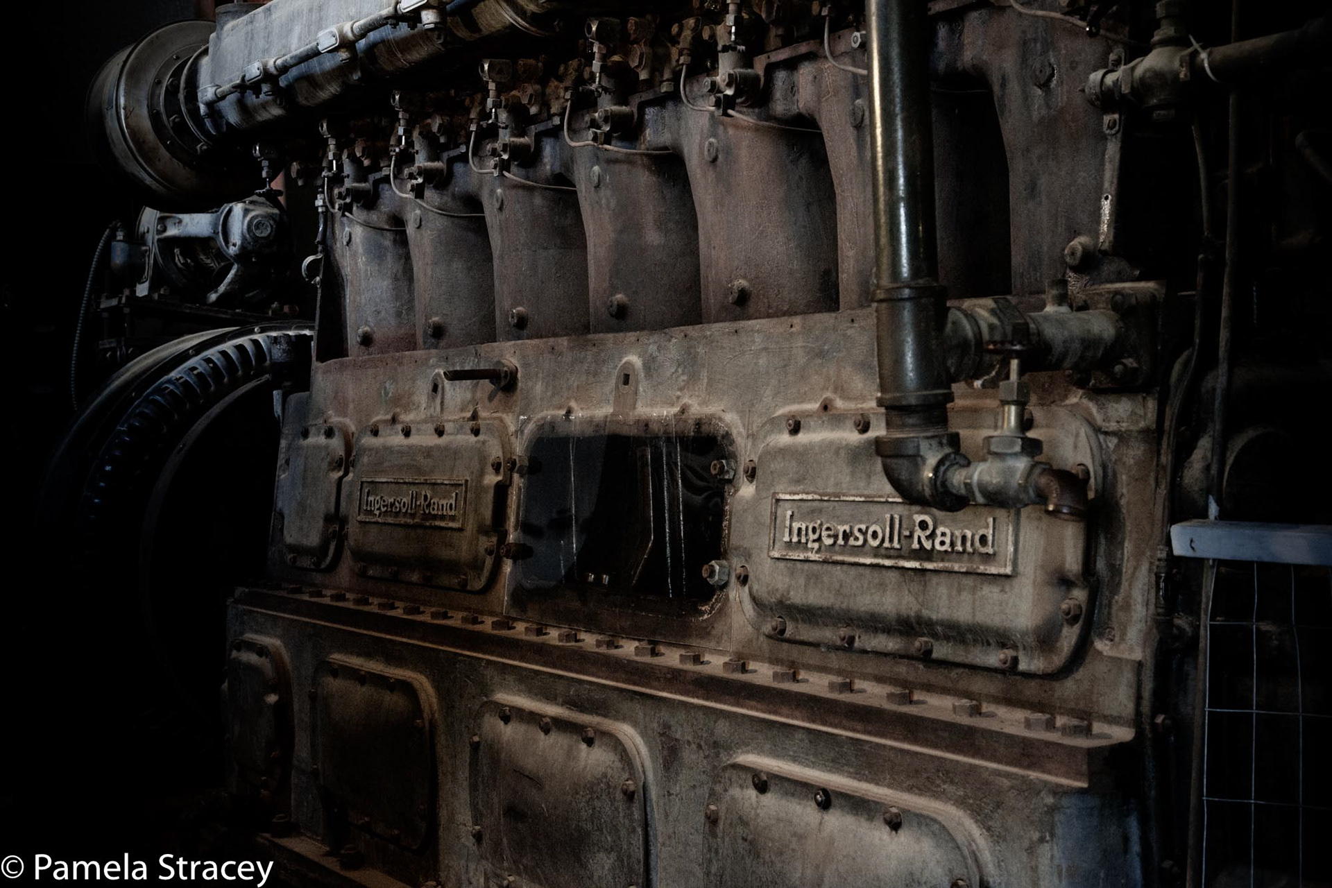 Antique Ingersoll Rand Engine