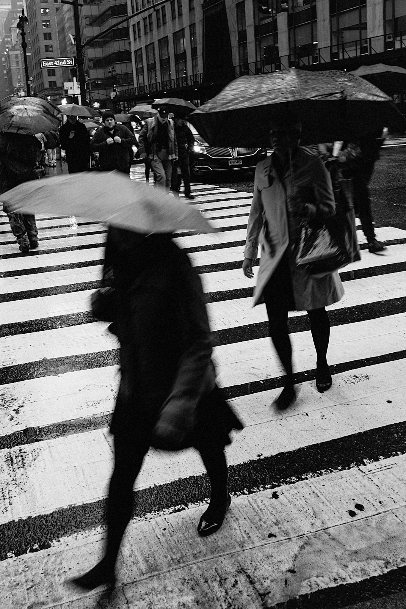 Rainy Day on 42nd Street