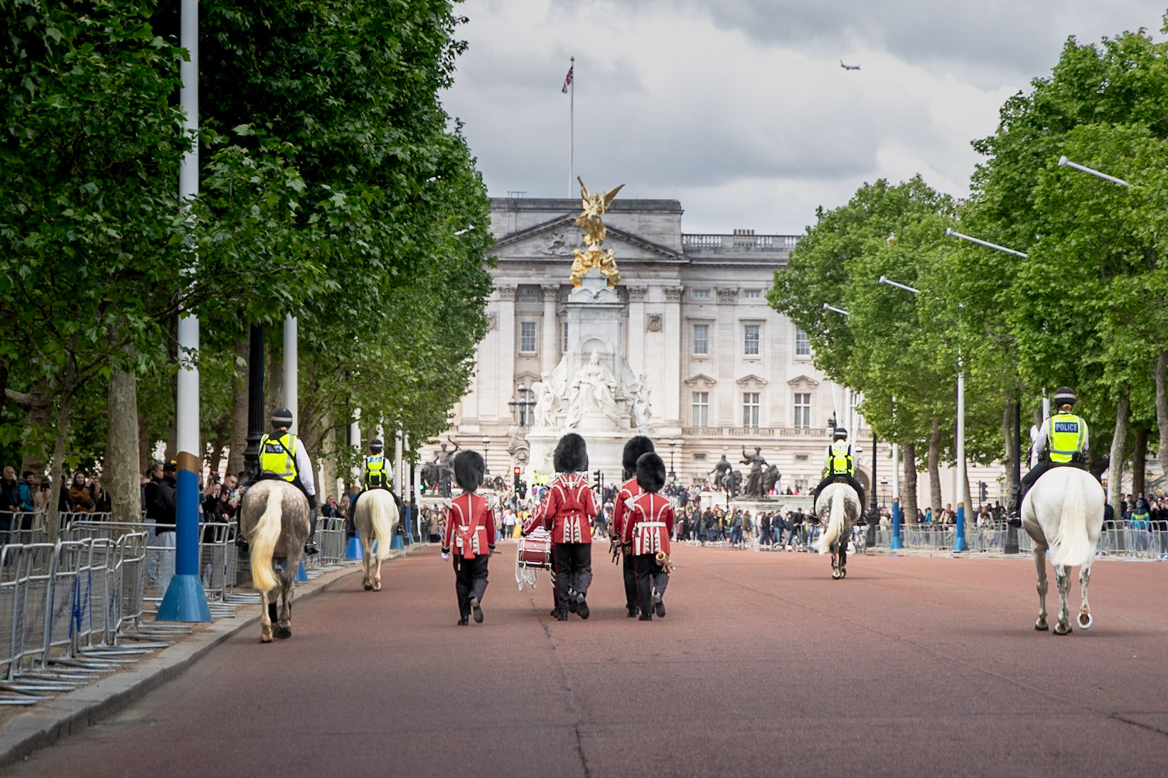 Heading to the Palace
