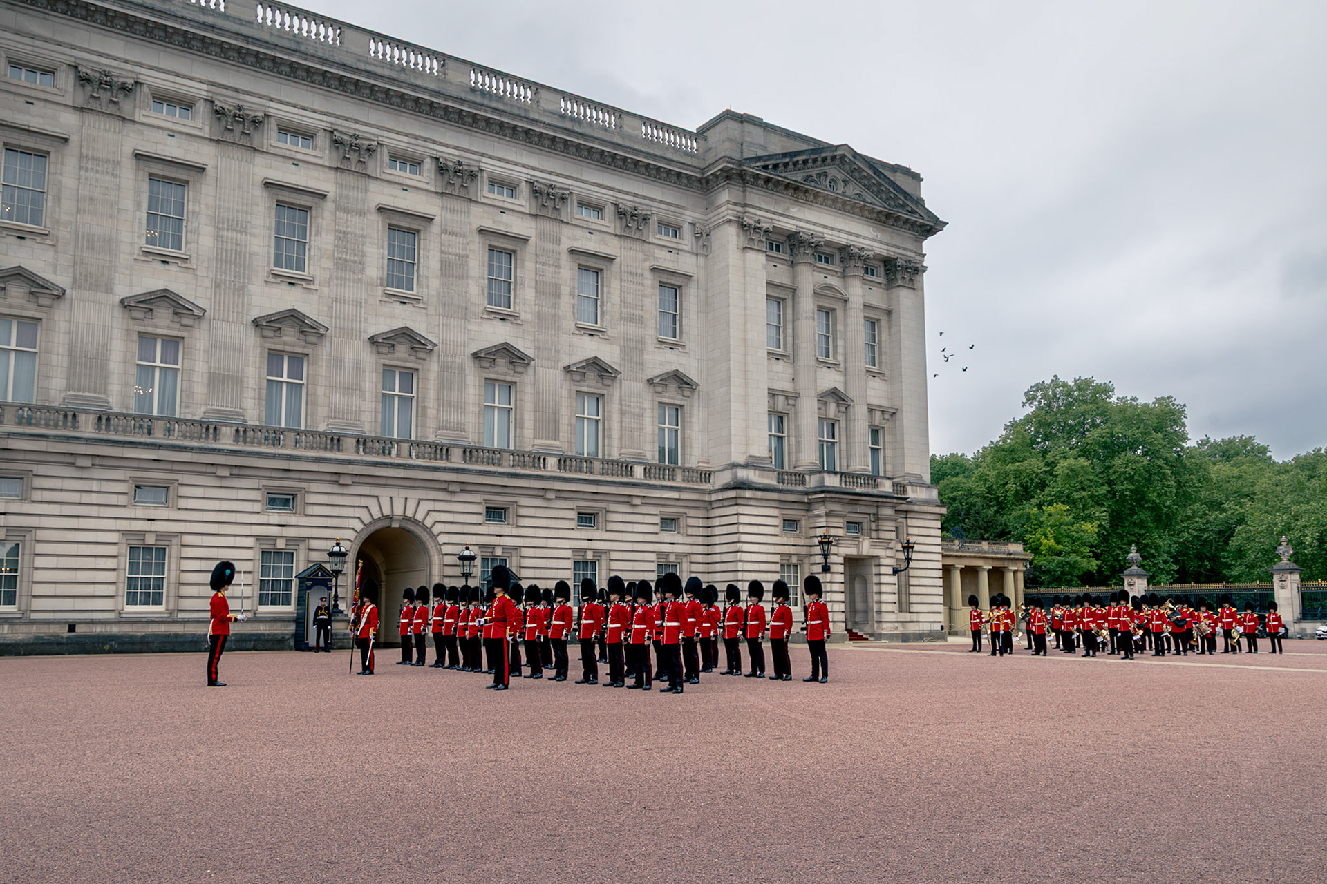 Changing of the Guard - Buckingham Palace Courtyard