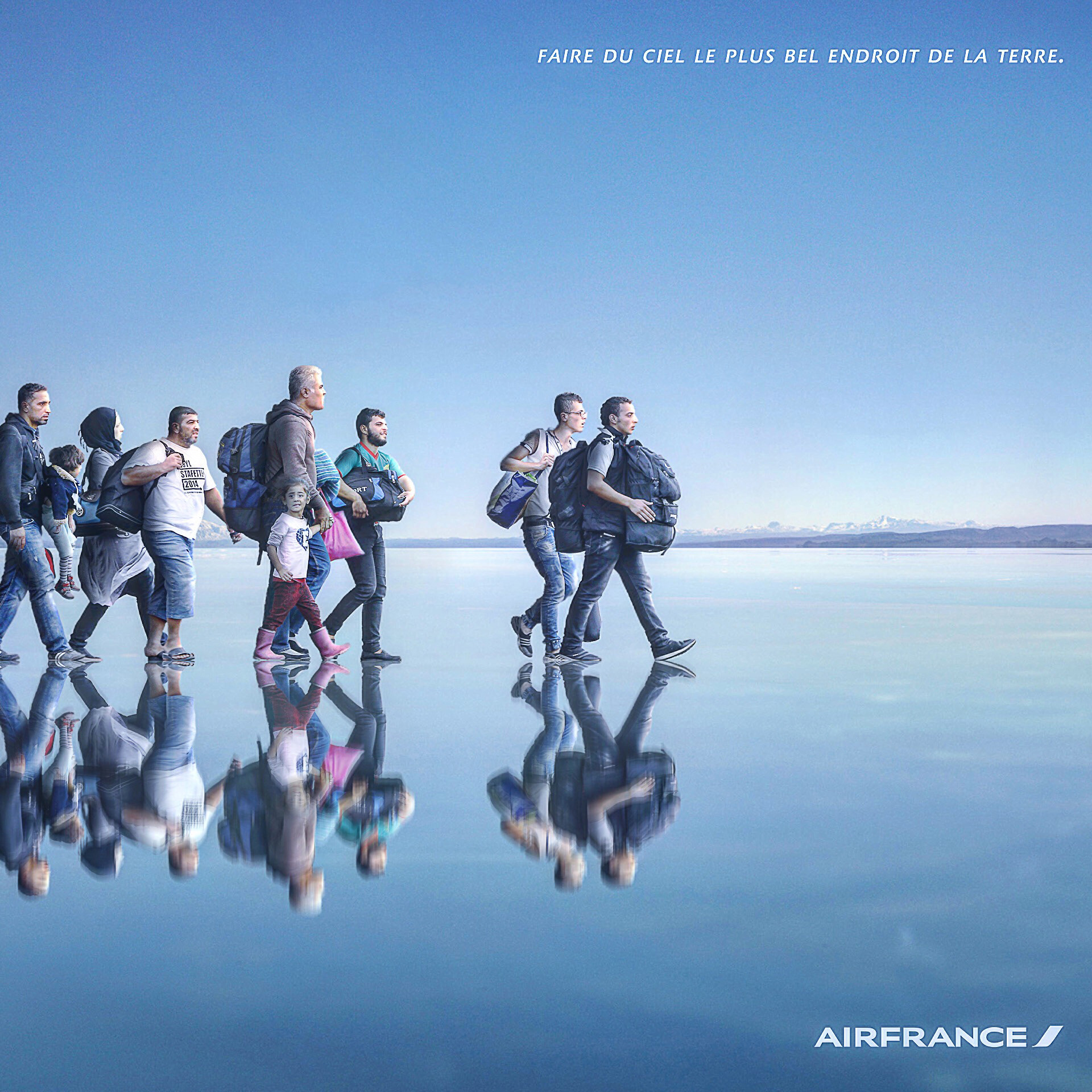 Départ de Calais, 2017