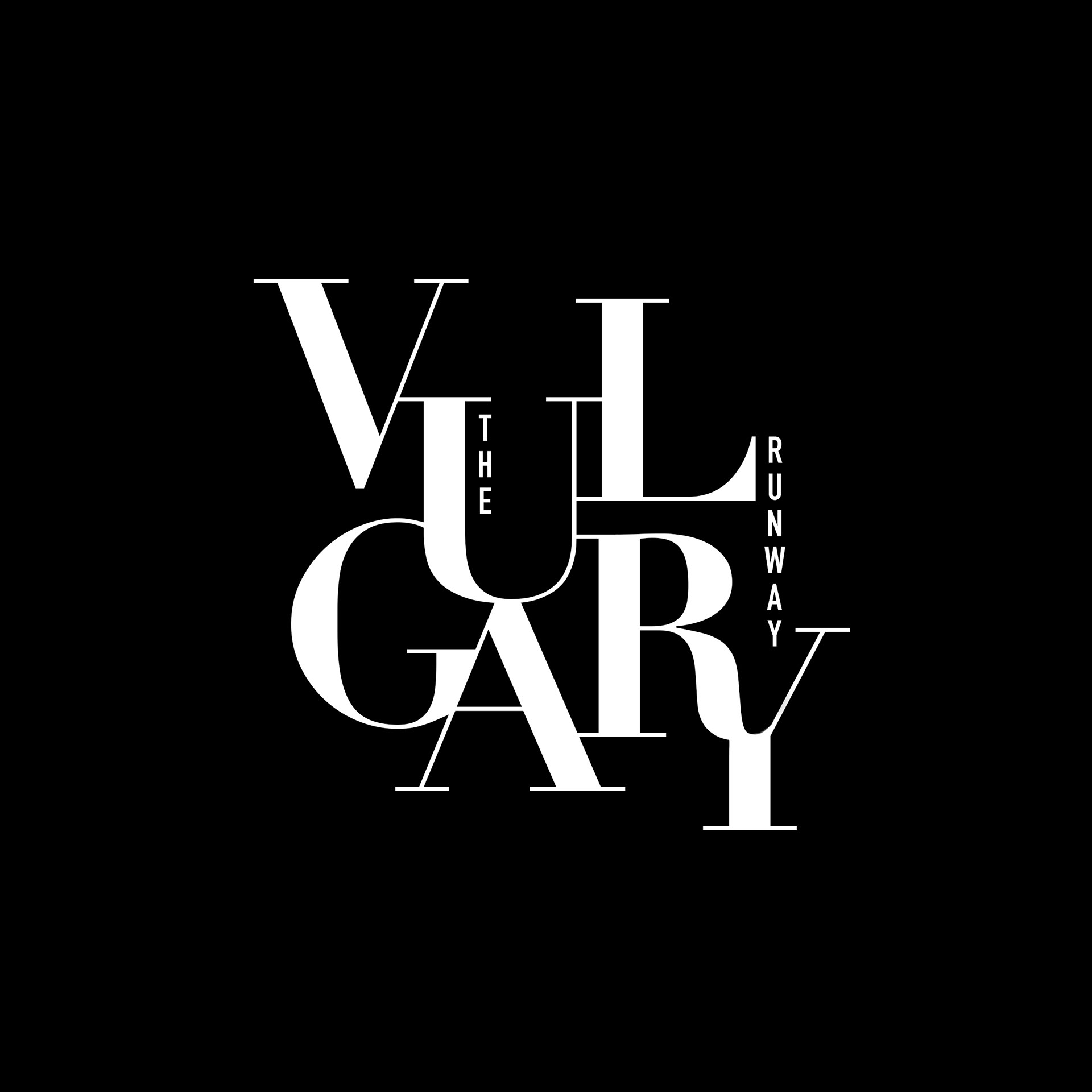 Proposition 1 de Logotype pour Vulgary - The Runway, 2019