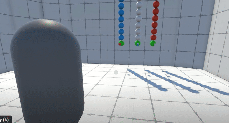 Wire minigame playthrough in the alpha build.