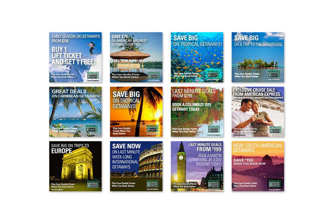 American Express - Promotional banners