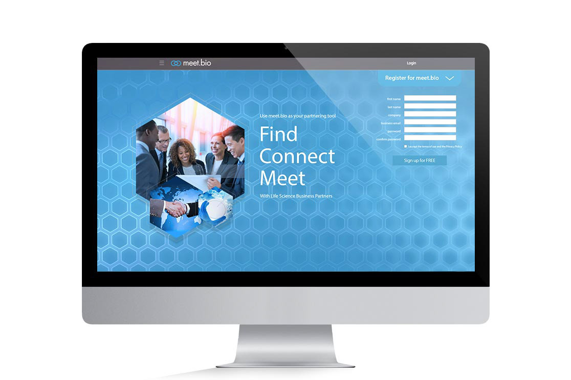 Meet.bio - Website redesign