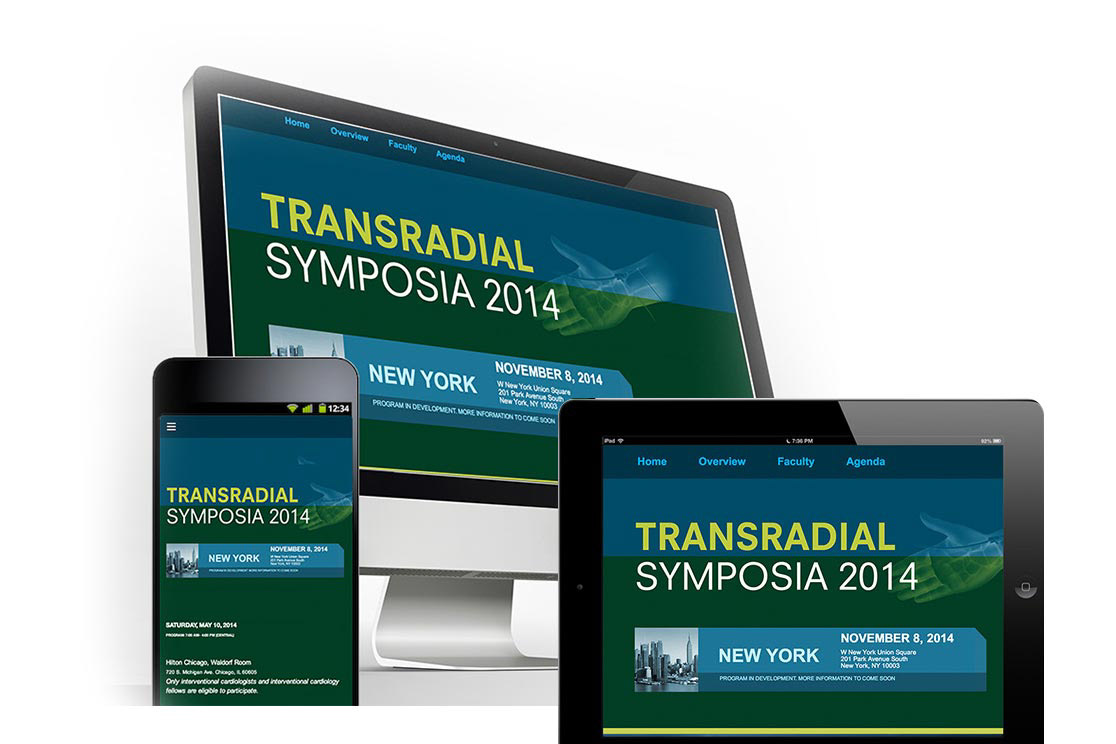 CRF Transradial Convention - Website design