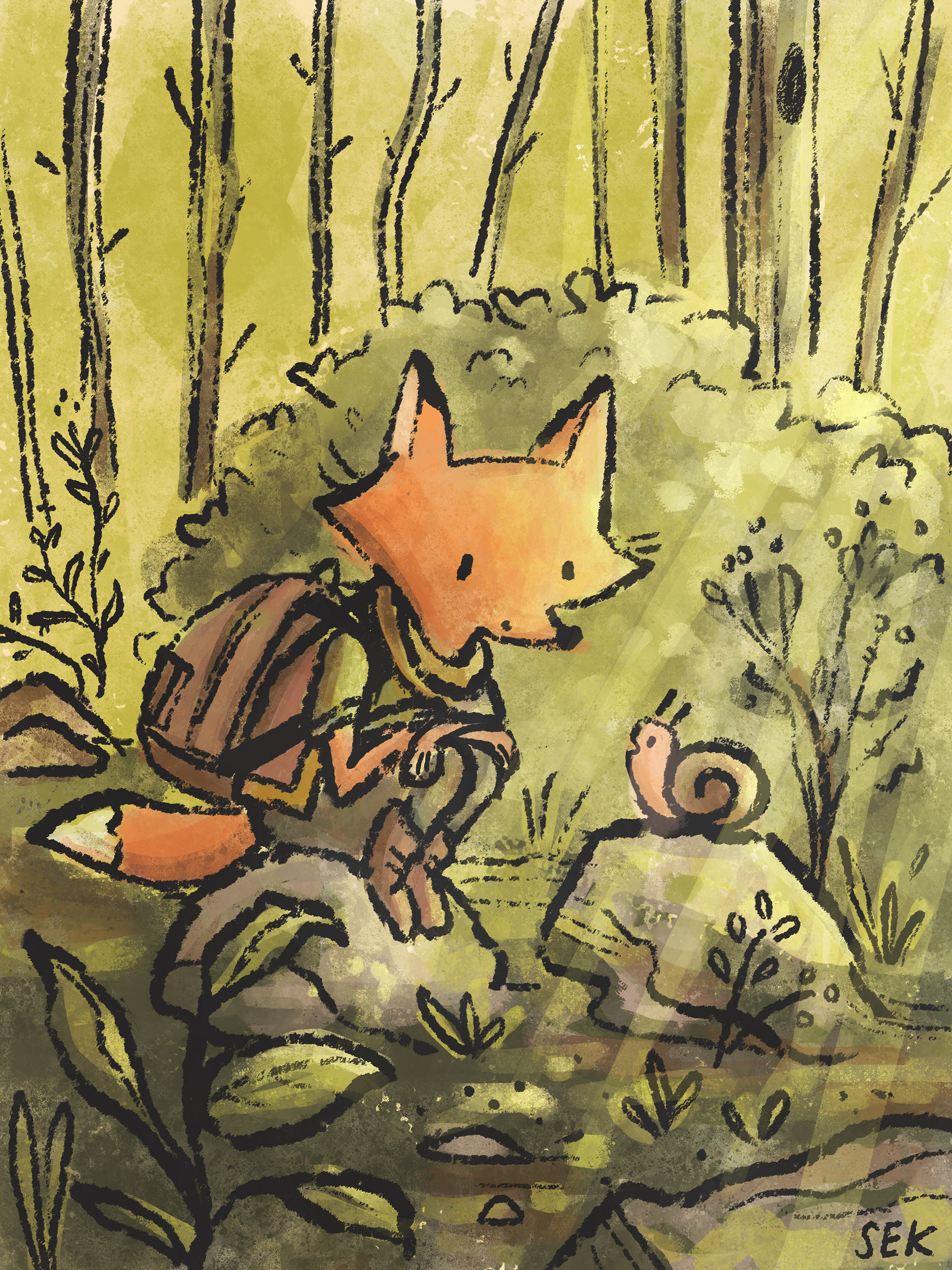 Fox and Snail