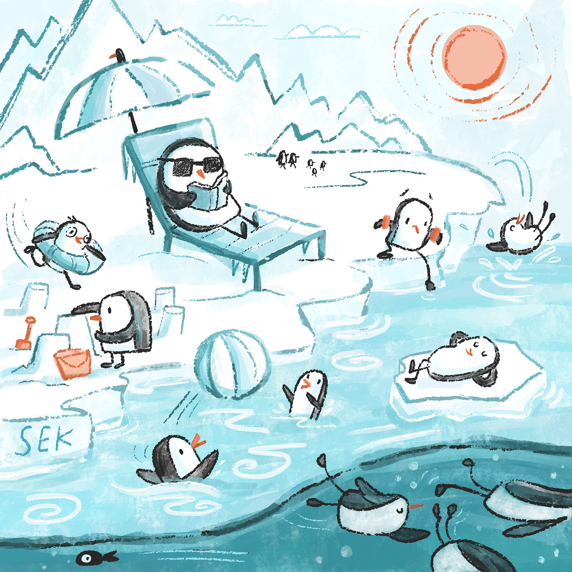 Antarctic Summer Vacation