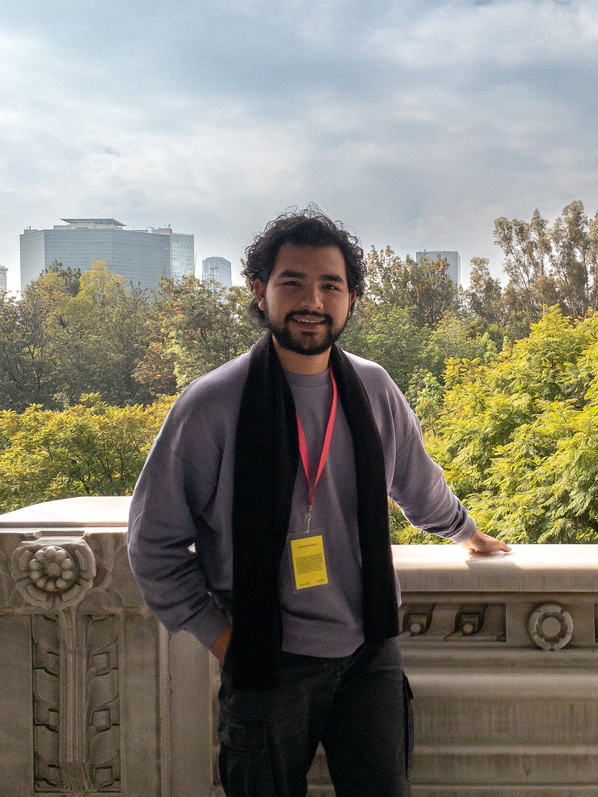 Sebastián Vigueras en la presentación Estridentopolis - Julio 2024