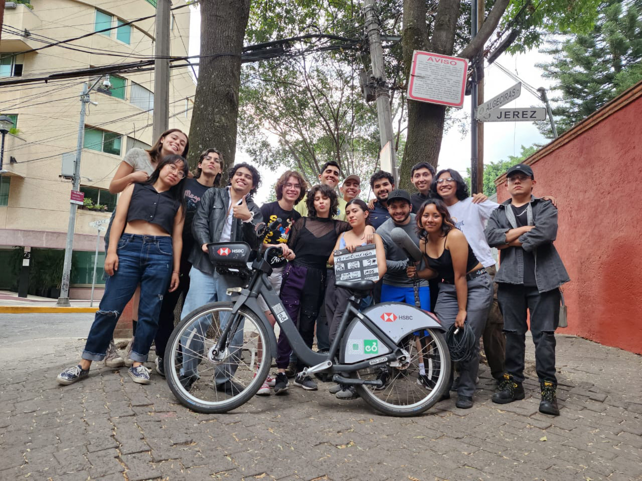 Día de rodaje en cortometrajes de la ENAC