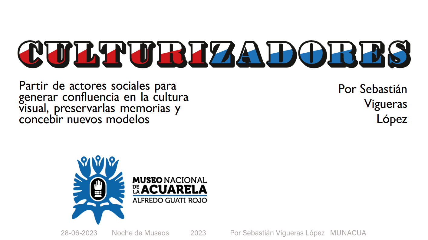 Portada de la presentación Culturizadores - 2023