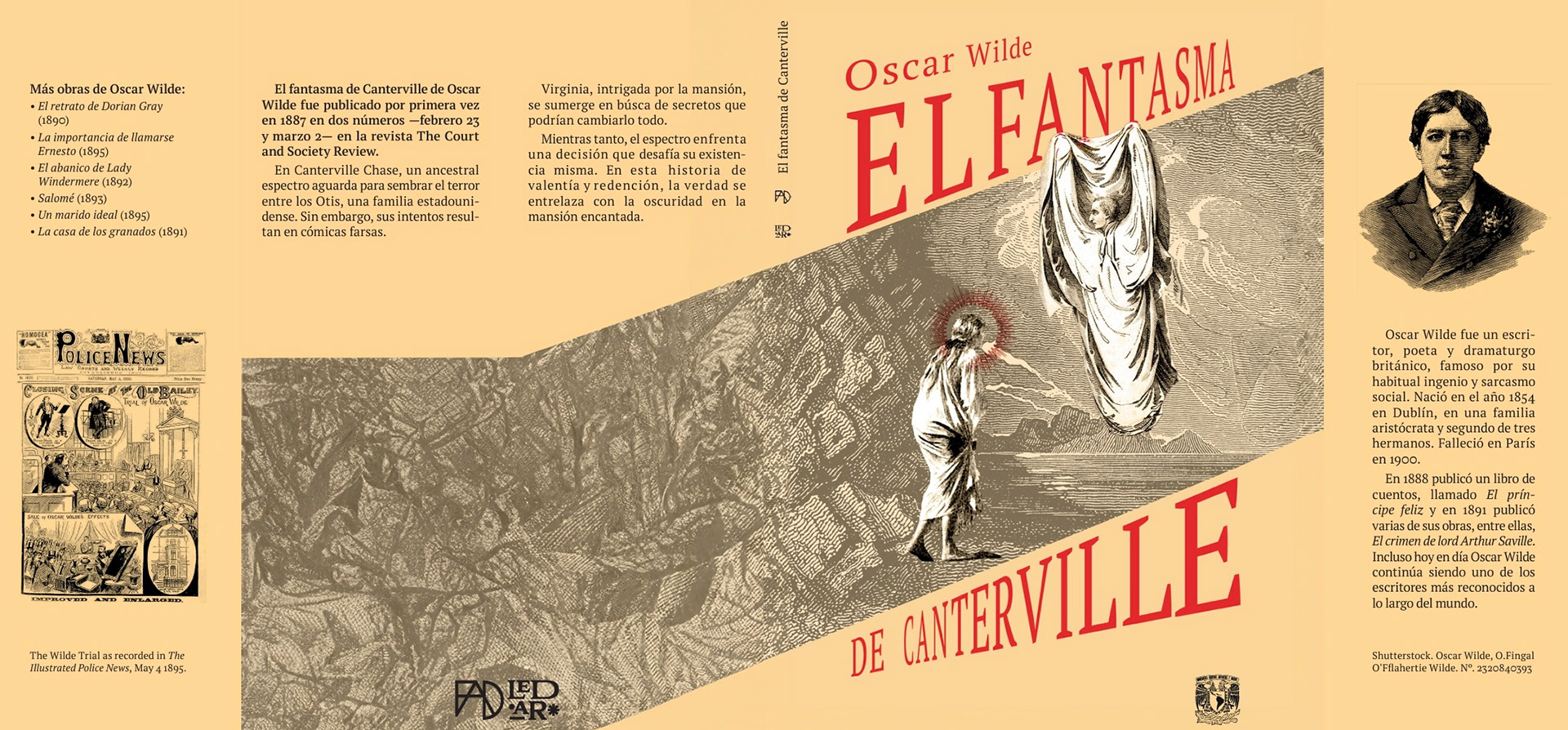 Muestra digital de la cubierta de El Fantasma de Canterville