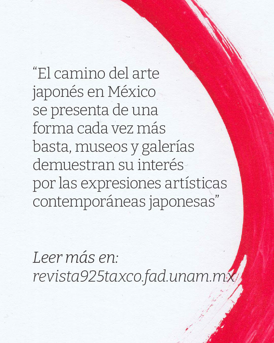 Bumper para RRSS - Aportaciones del arte japonés...