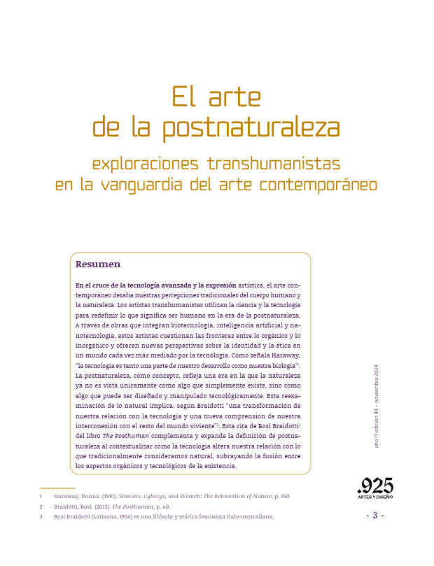 Antiguo diseño de la revista - En transición