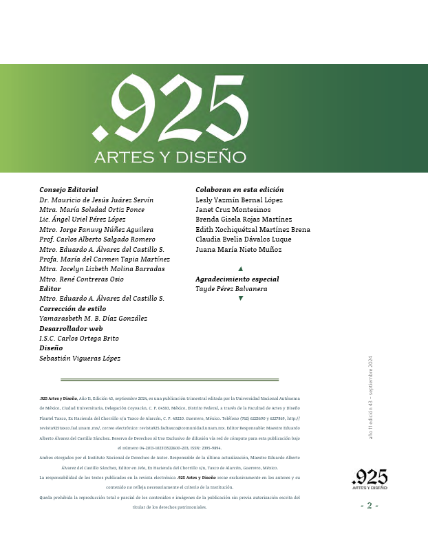 Antiguo diseño de la revista