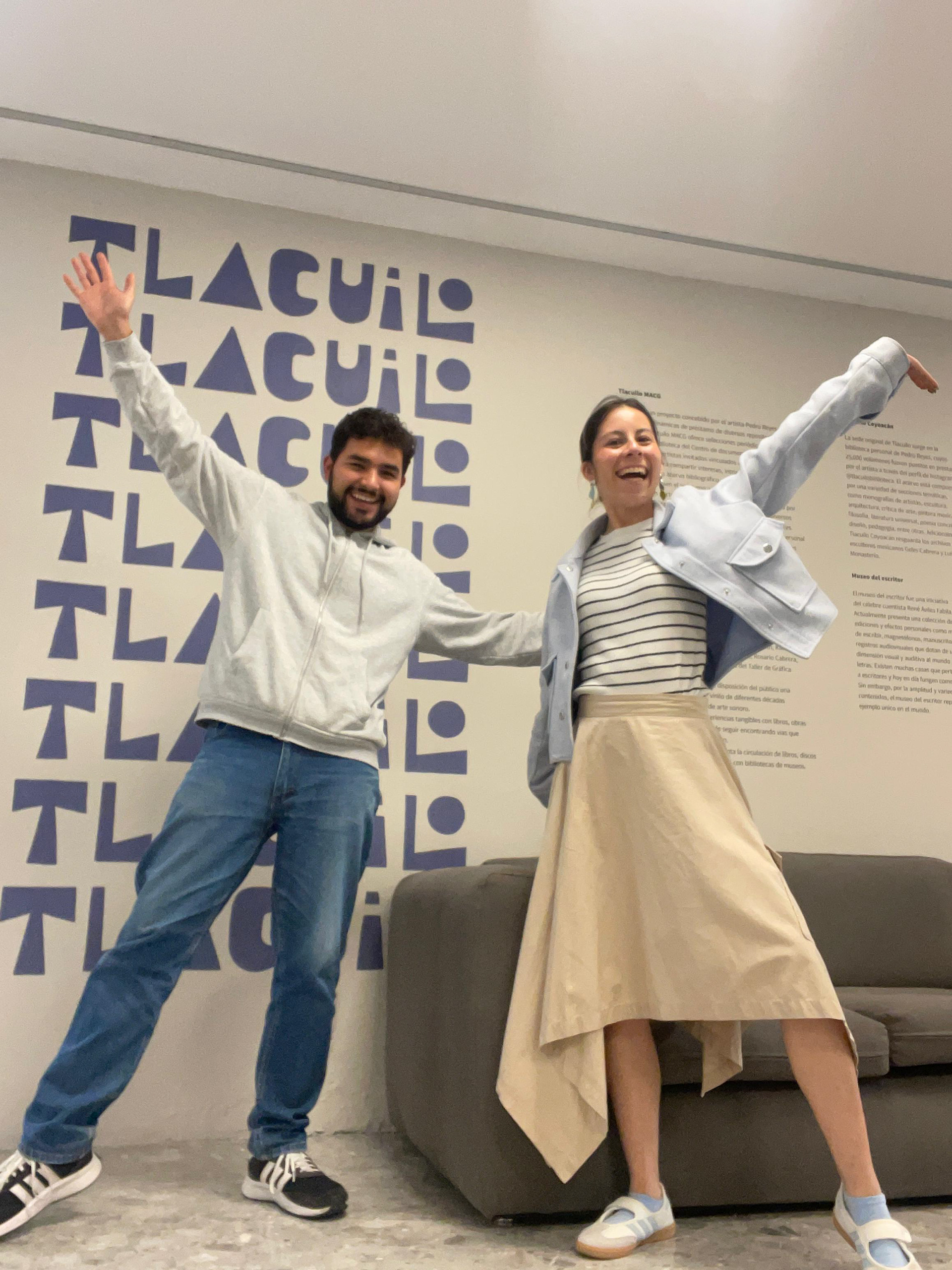 Sebastián Vigueras y Belén García en Talcuilo MACG