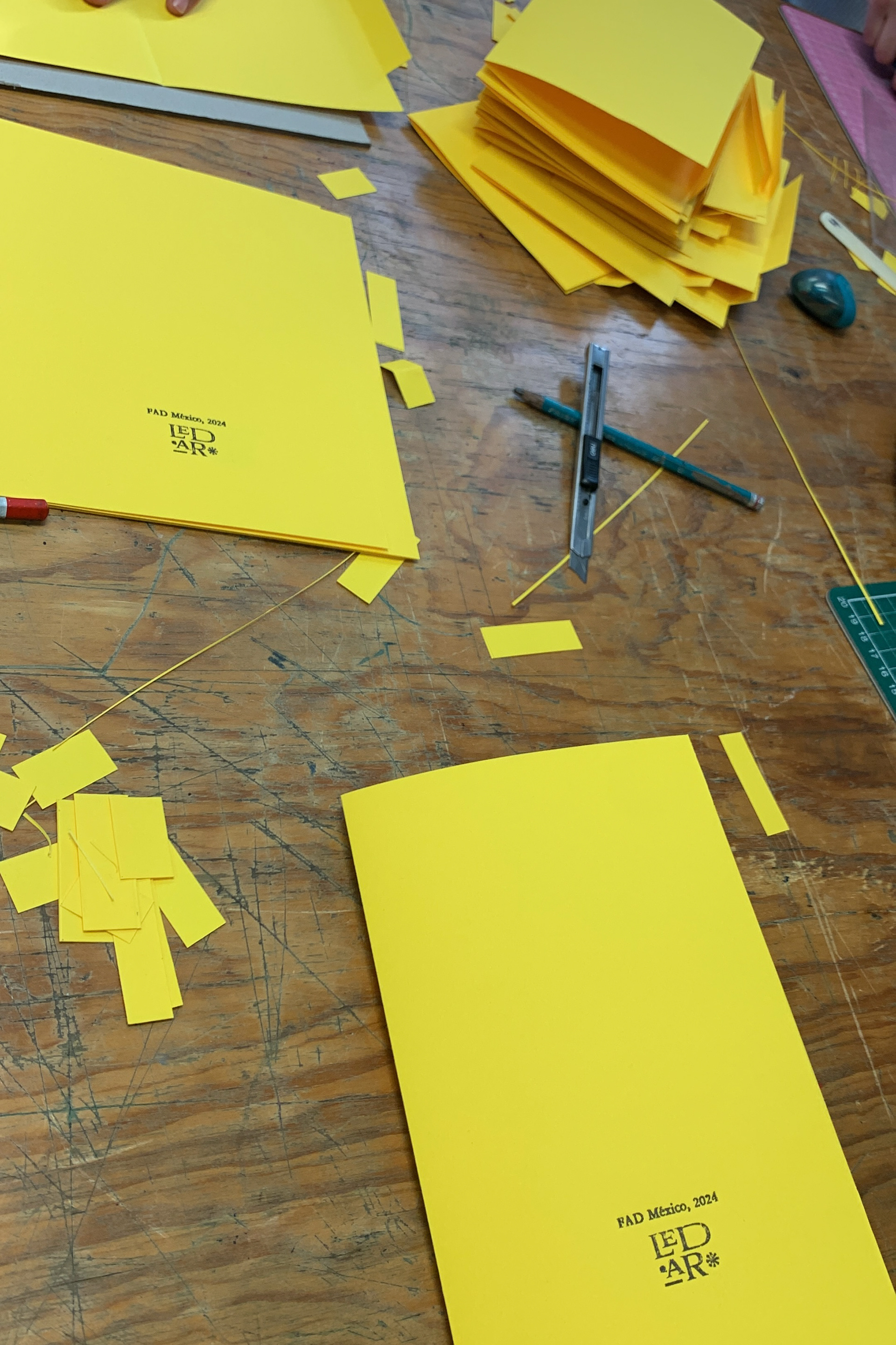 Armado del opúsculo