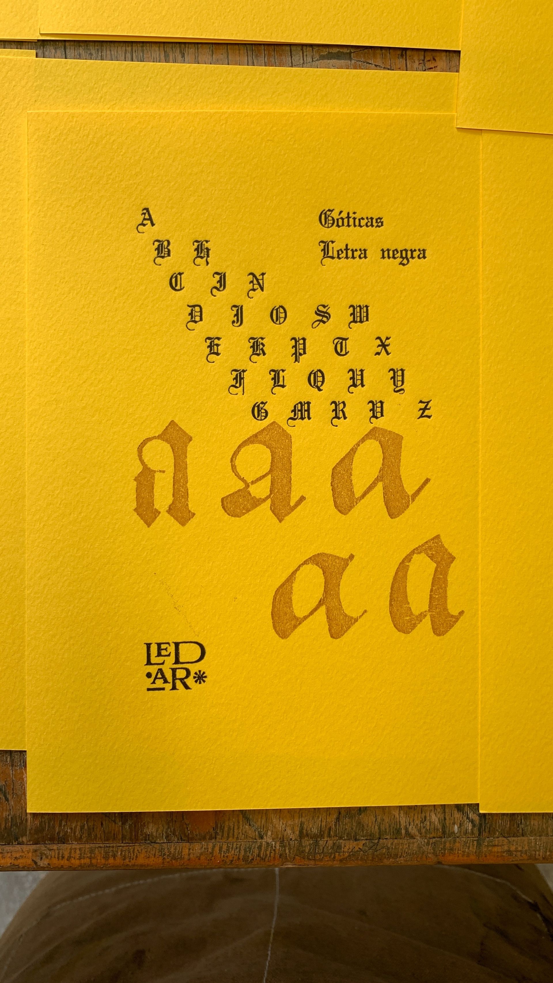 Armado del opúsculo