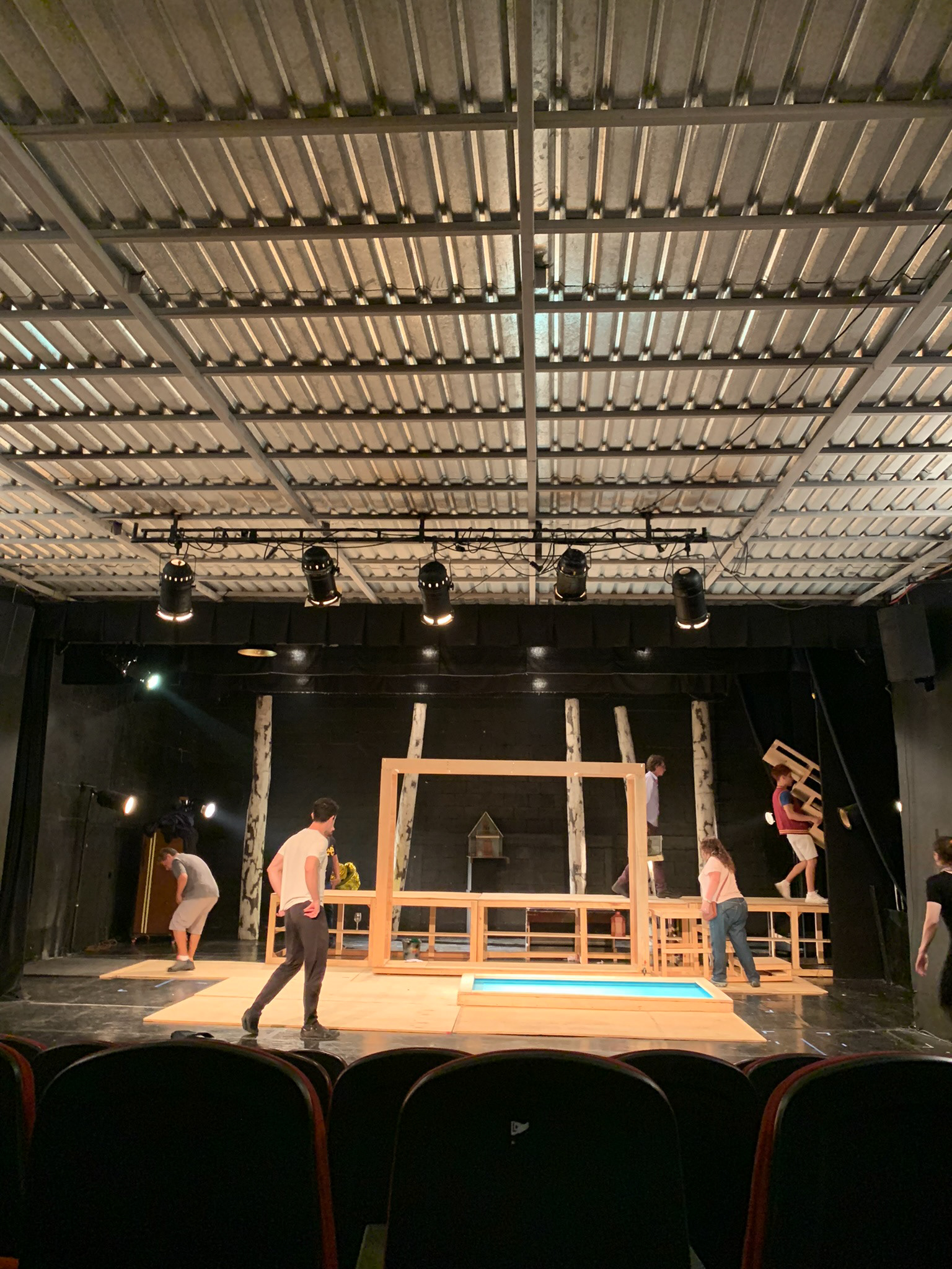 Pruebas de escenografía