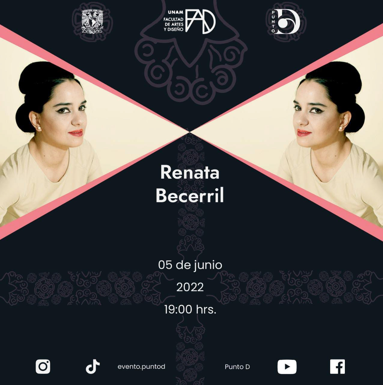 Bumper para promocionar la entrevista a Renata Becerril