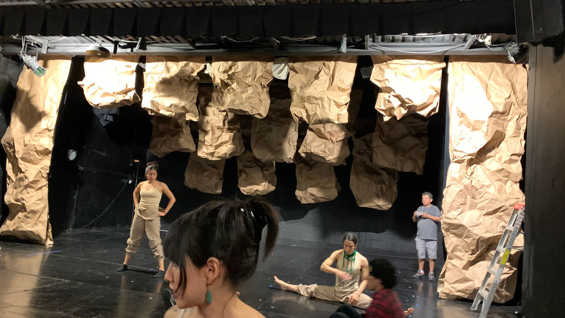 Pruebas de escenografía