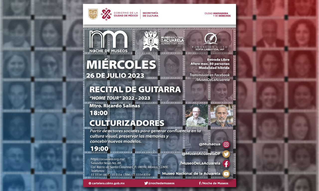 Cartel - Culturizadores - Sebastián Vigueras - MUNACUA