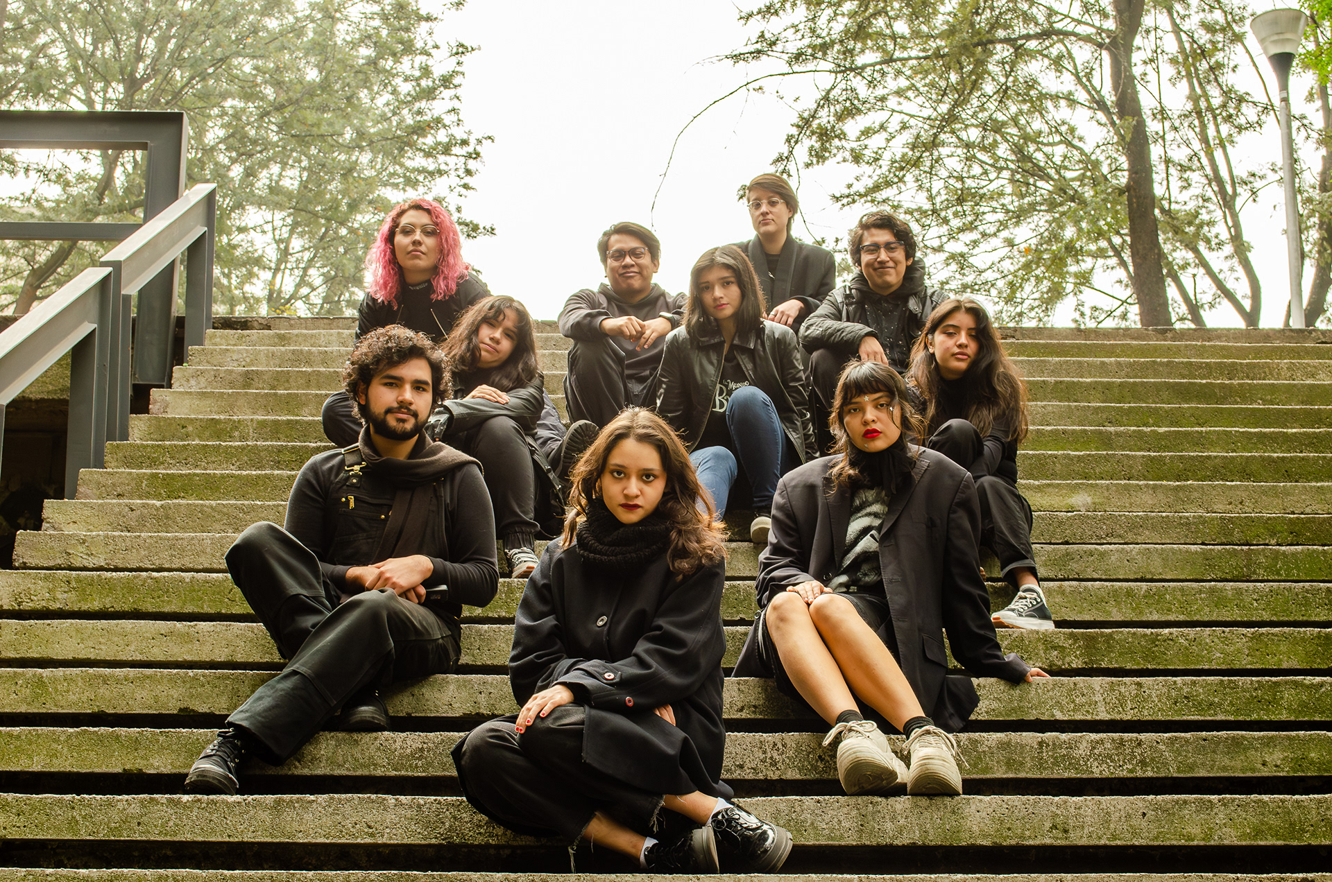 Fernanda Fouilloux, Hazel Patlán, Azzul Elizarrarás, Angel, Jesús Chavarría, Leonel Gómez, Laura Moctezuma, Hazel Robles, Michelle Palomino y Sebastián Vigueras