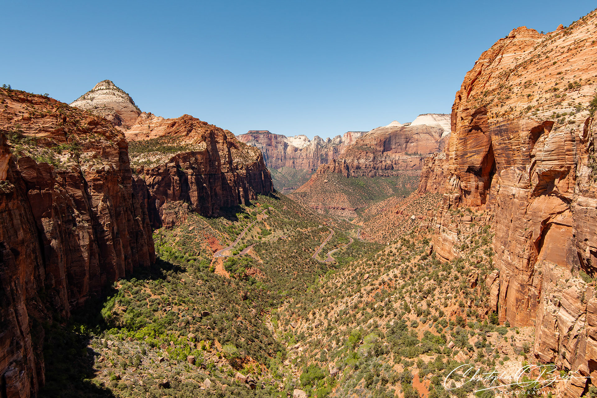 Zion NP,  Canyon Overlook Trail Overlook