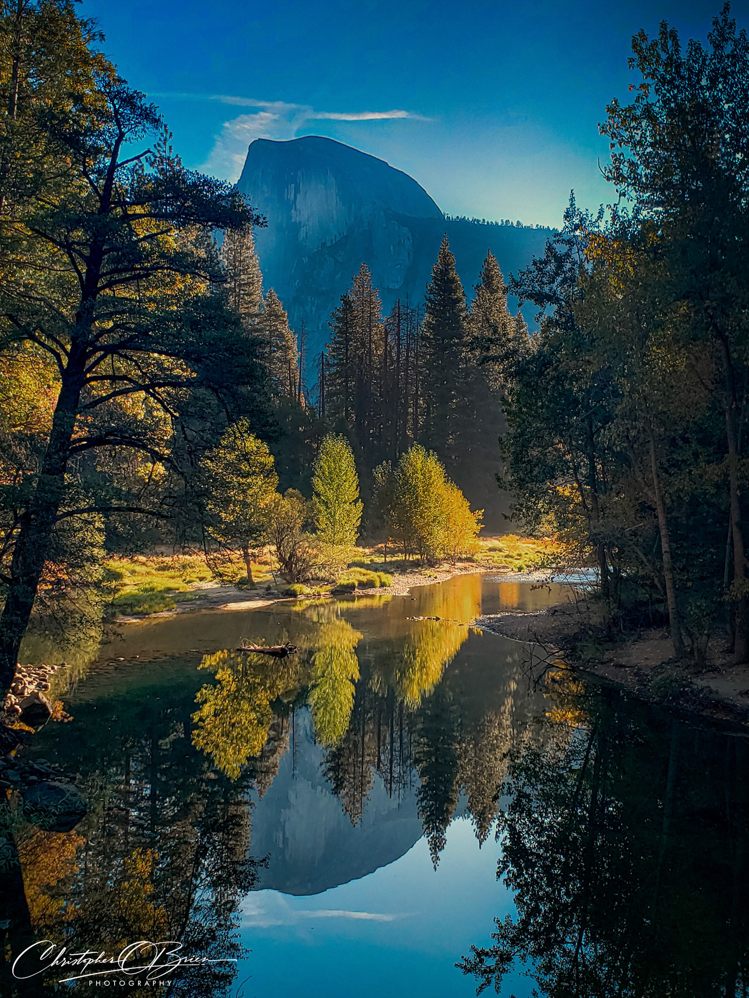 Half Dome from Sentinel Bridge