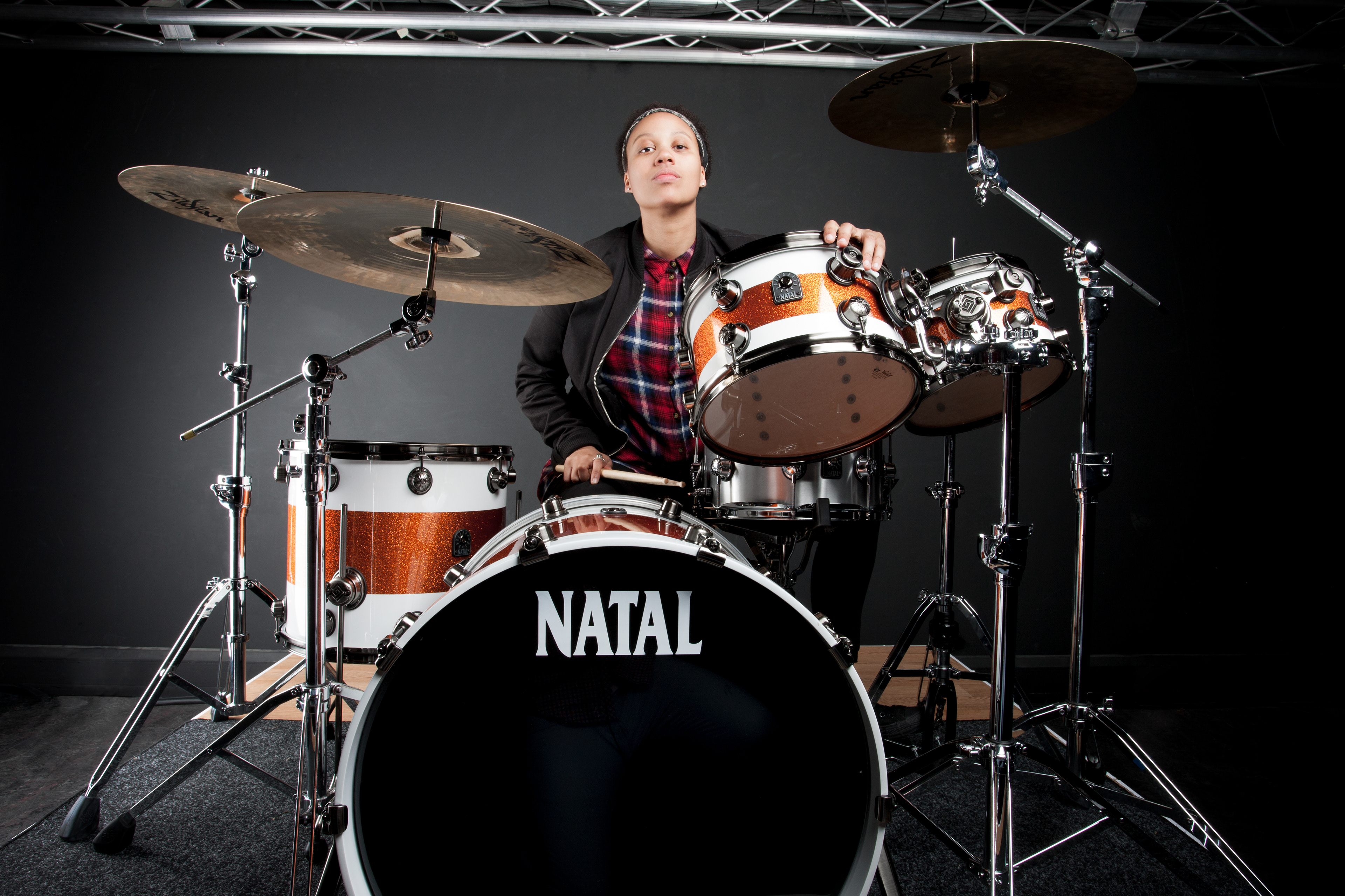 Simone Odaranile from The Go! Team