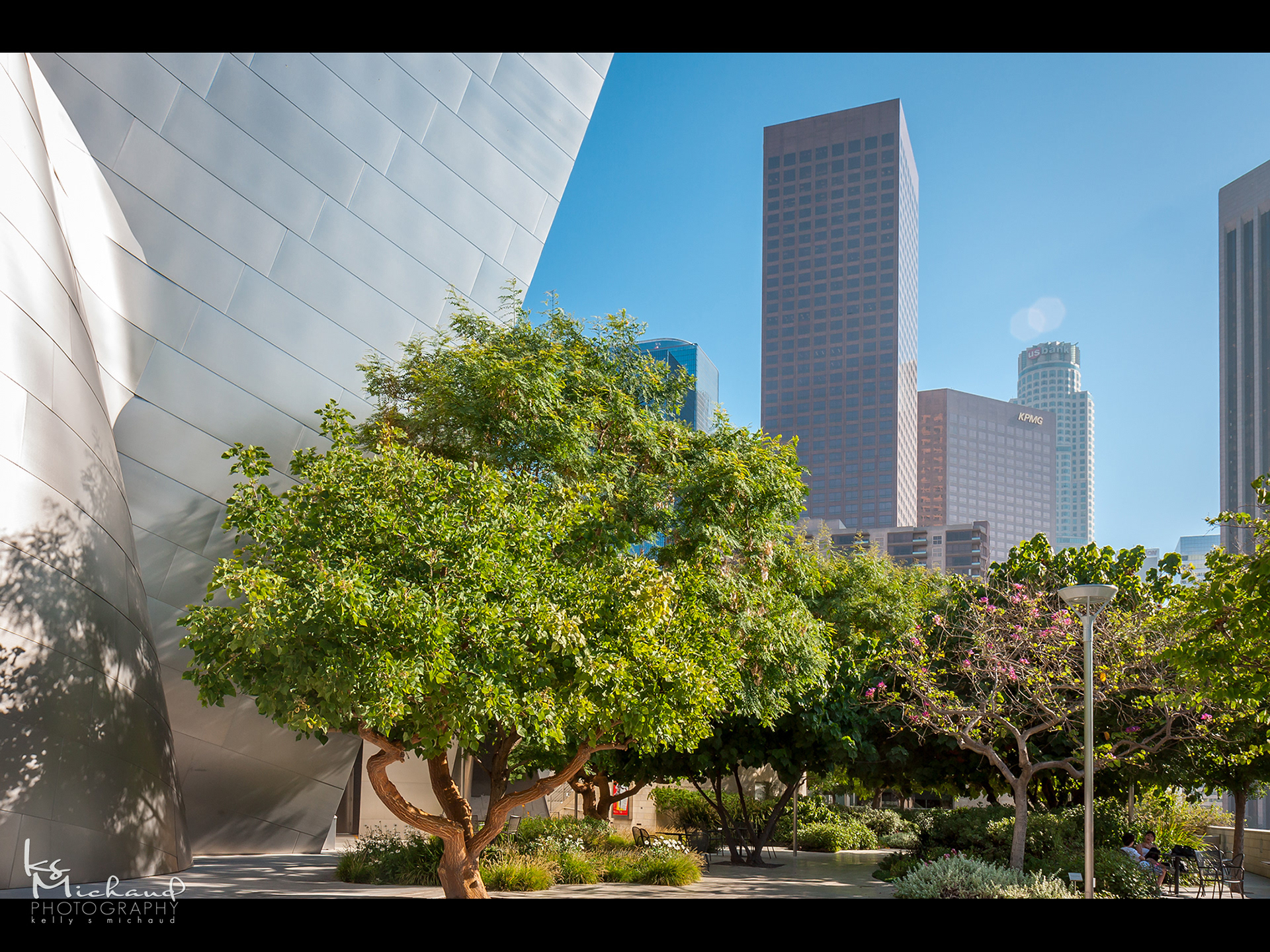 LA View from Disney Concert Hall