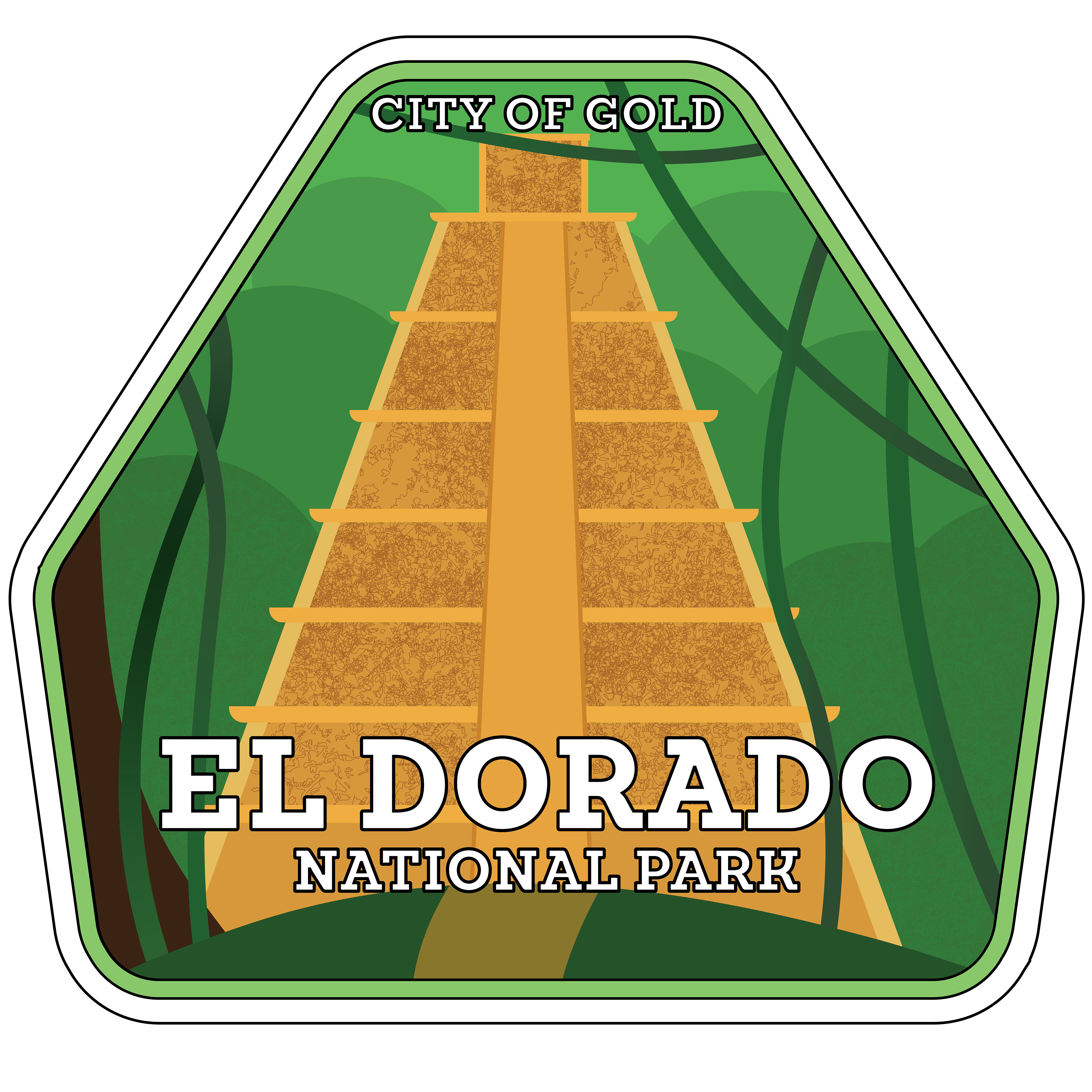 El Dorado National Park Sticker