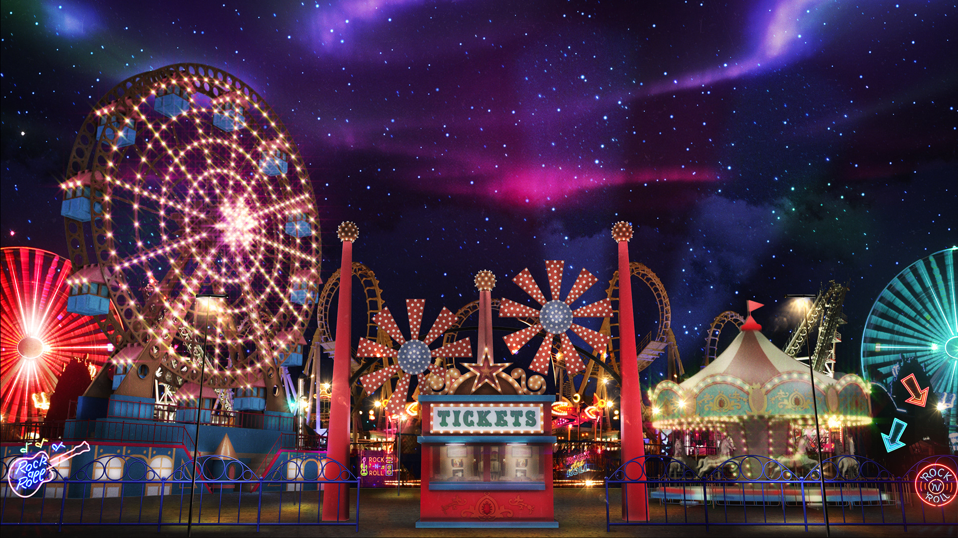 Frame telão central Odilon Wagner e Yanca Guimarães - ROCK