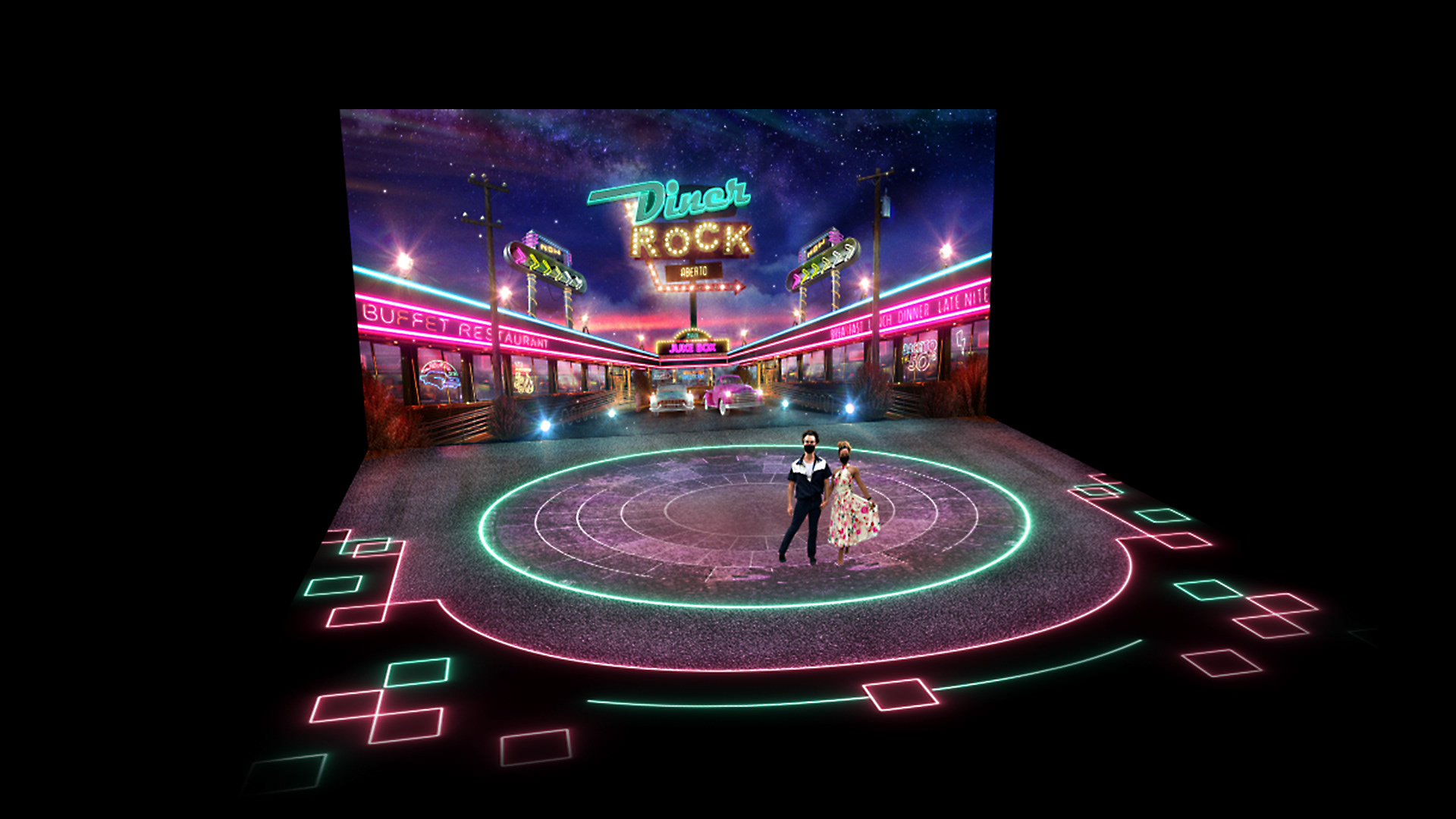 Mockup 3D arte Carmo Dalla Vecchia e Bruna Santos - ROCK