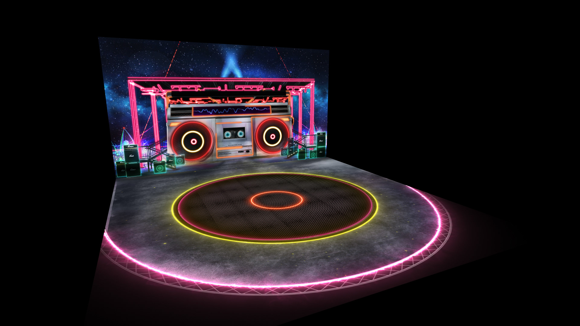 Mockup 3D arte Robson Caetano e Larissa Lannes FUNK