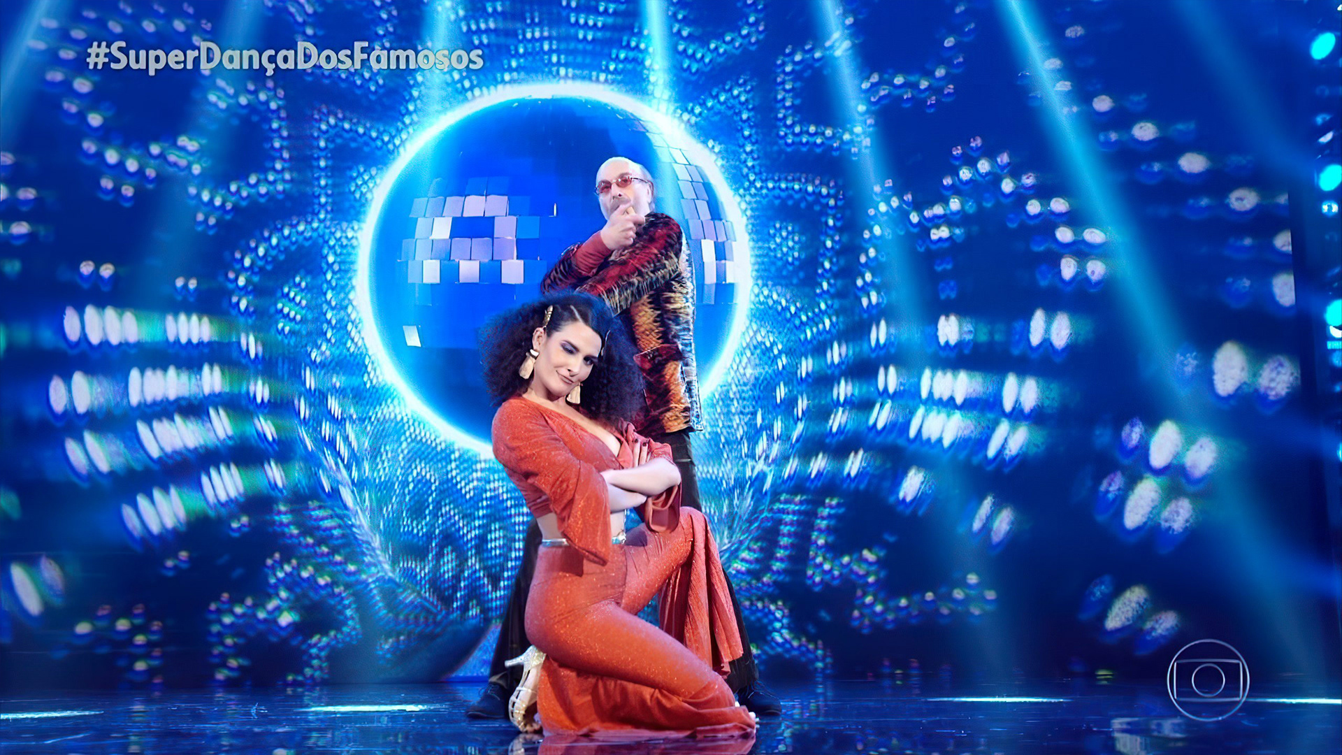 Odilon Wagner e Yanca Guimarães dançam Baladão no Super Dança dos Famosos 2021