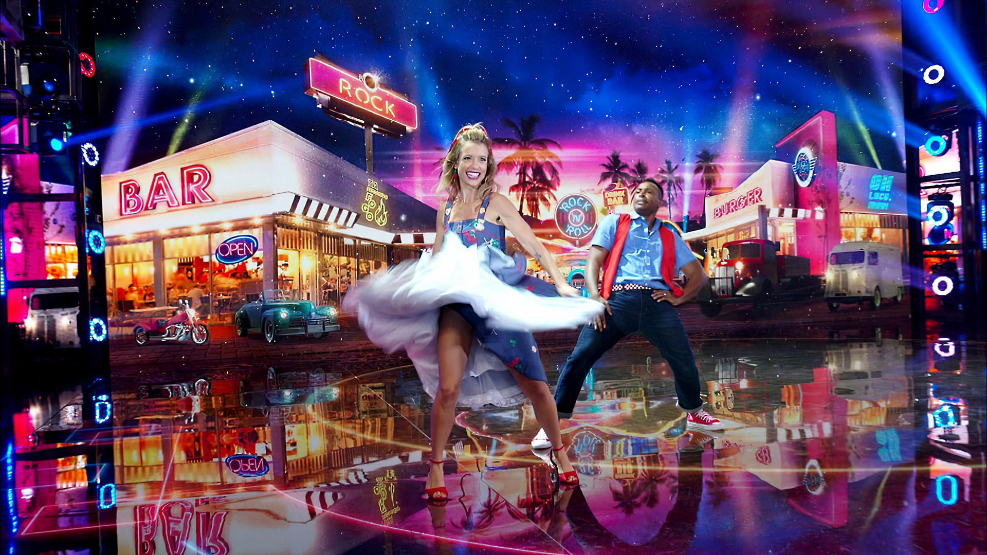 Juliana Didone e Igor Maximiliano dançam ROCK no Super Dança dos Famosos 2021