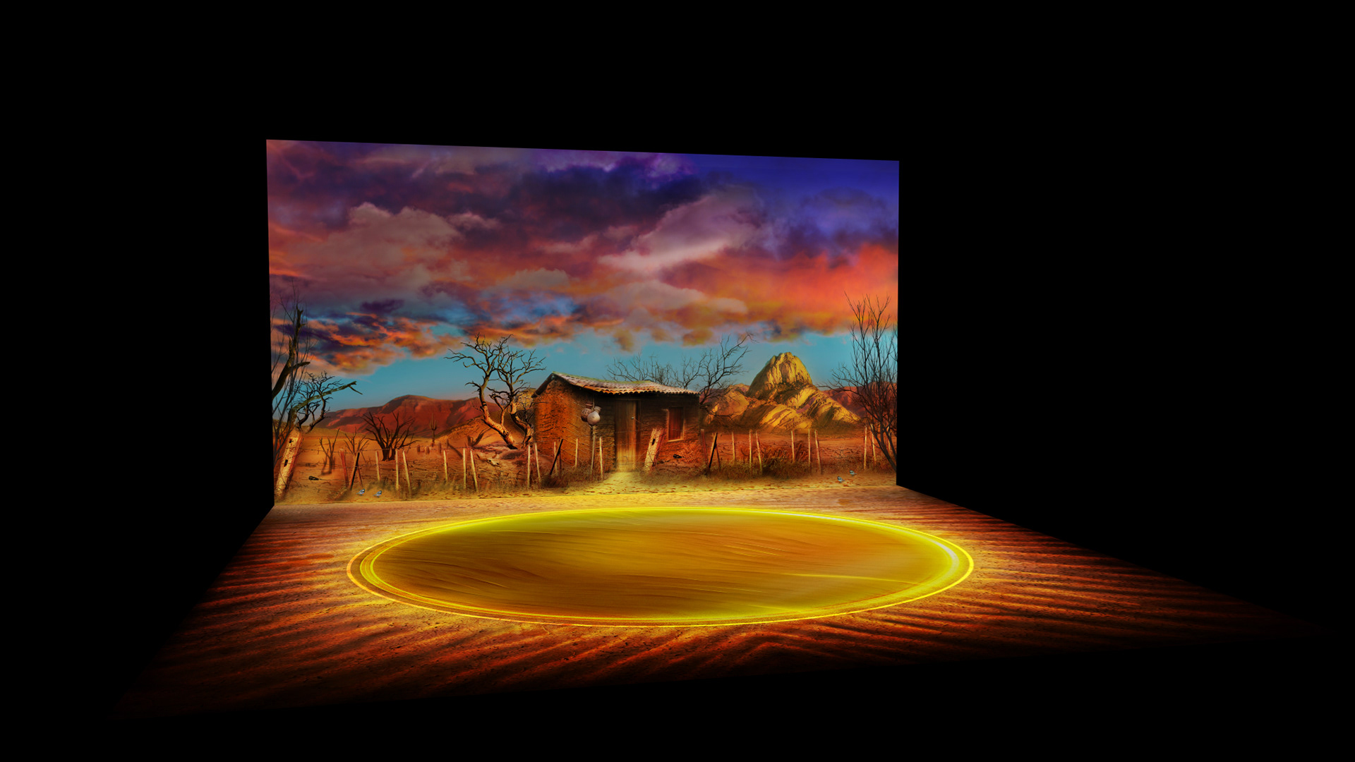 Mockup 3D arte Claudia Ohana e Heron Leal - FORRÓ