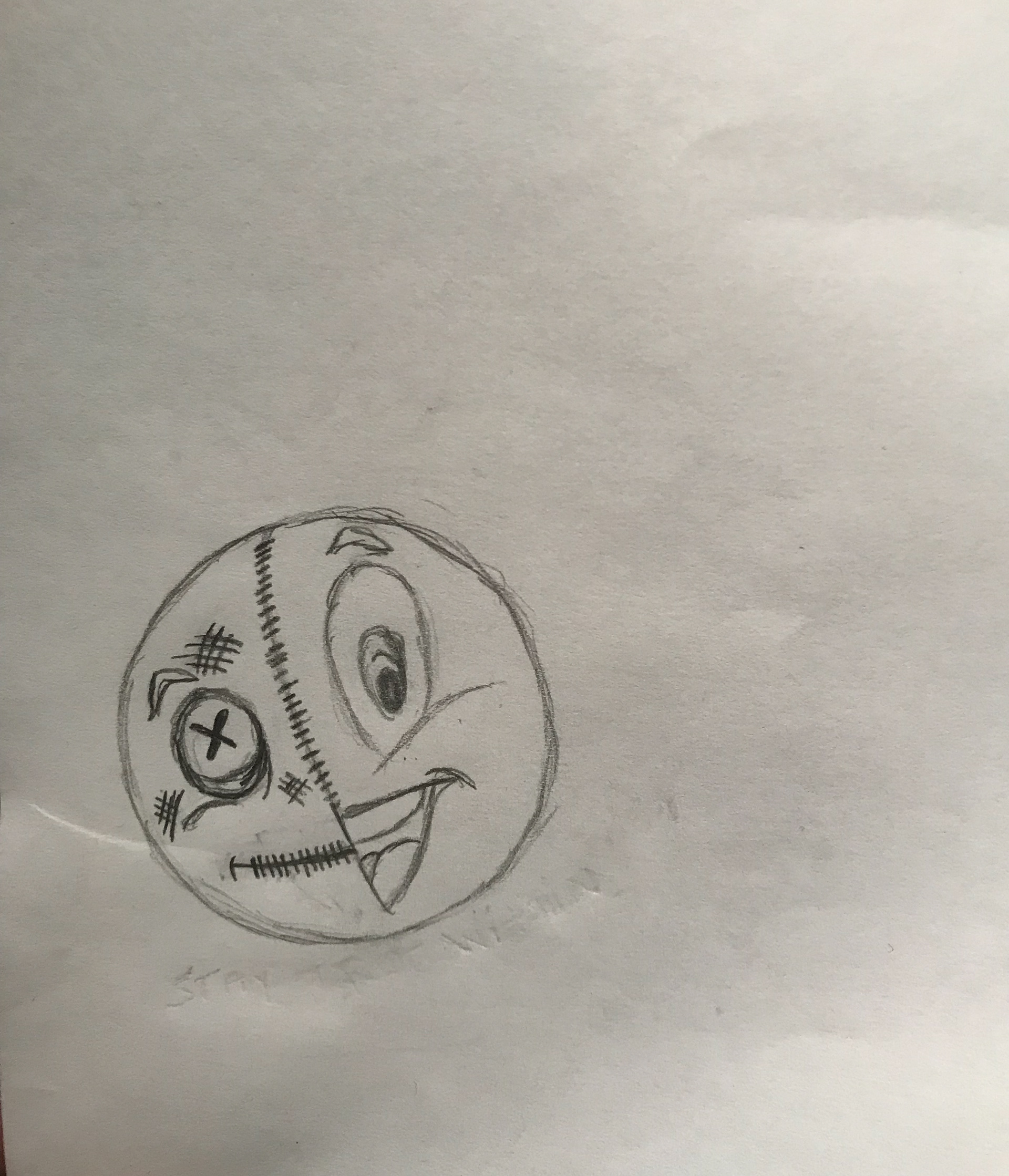 Client's sketch.