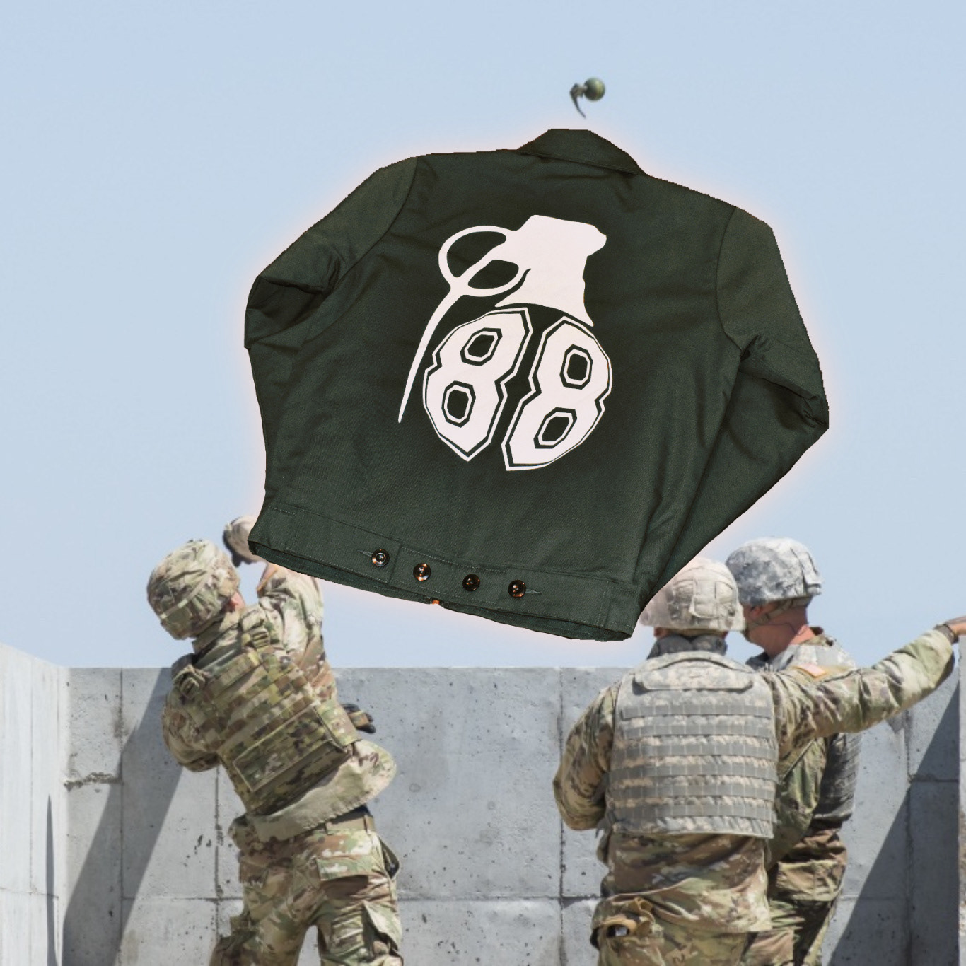 Logo designed in Photoshop and vinyl graphics were applied by using Circuit device and software. Graphic is reflective!