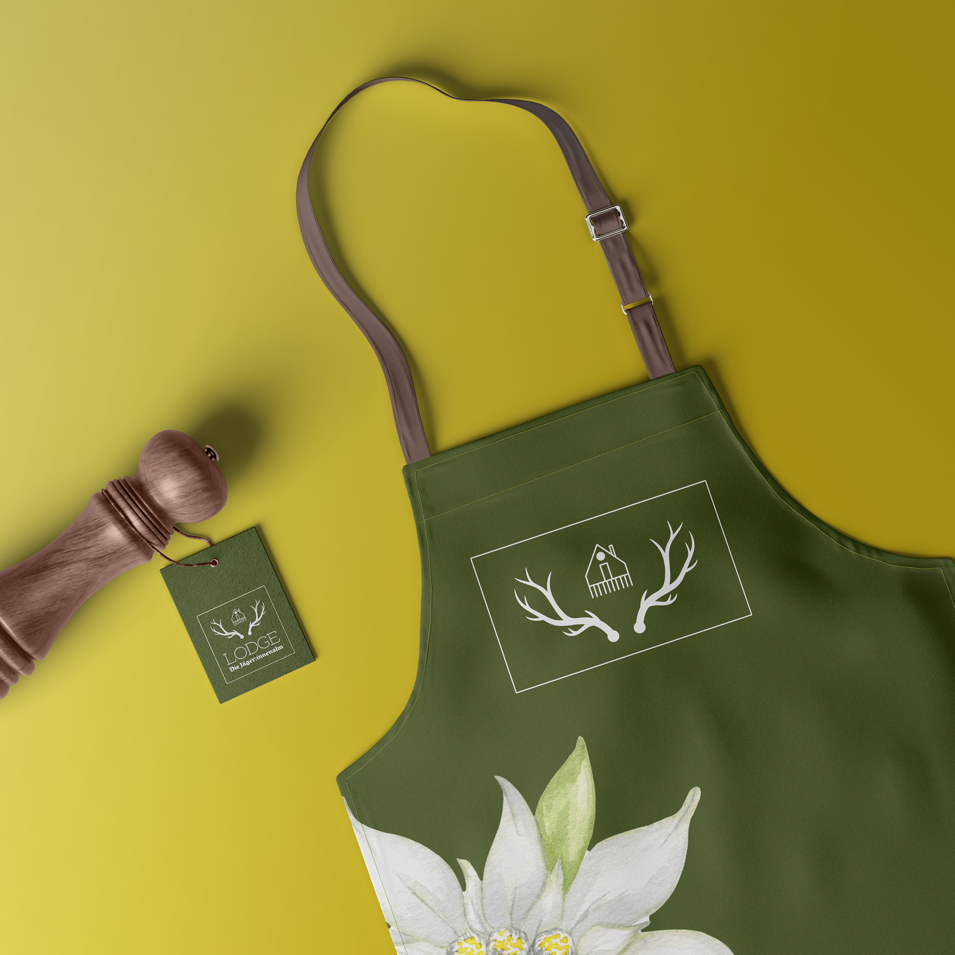 LODGE | Schürze & Tag