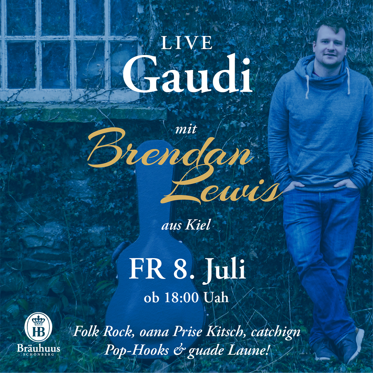 Insta-Slide Post "Live Gaudi" mit Brendan Lewis | 2022