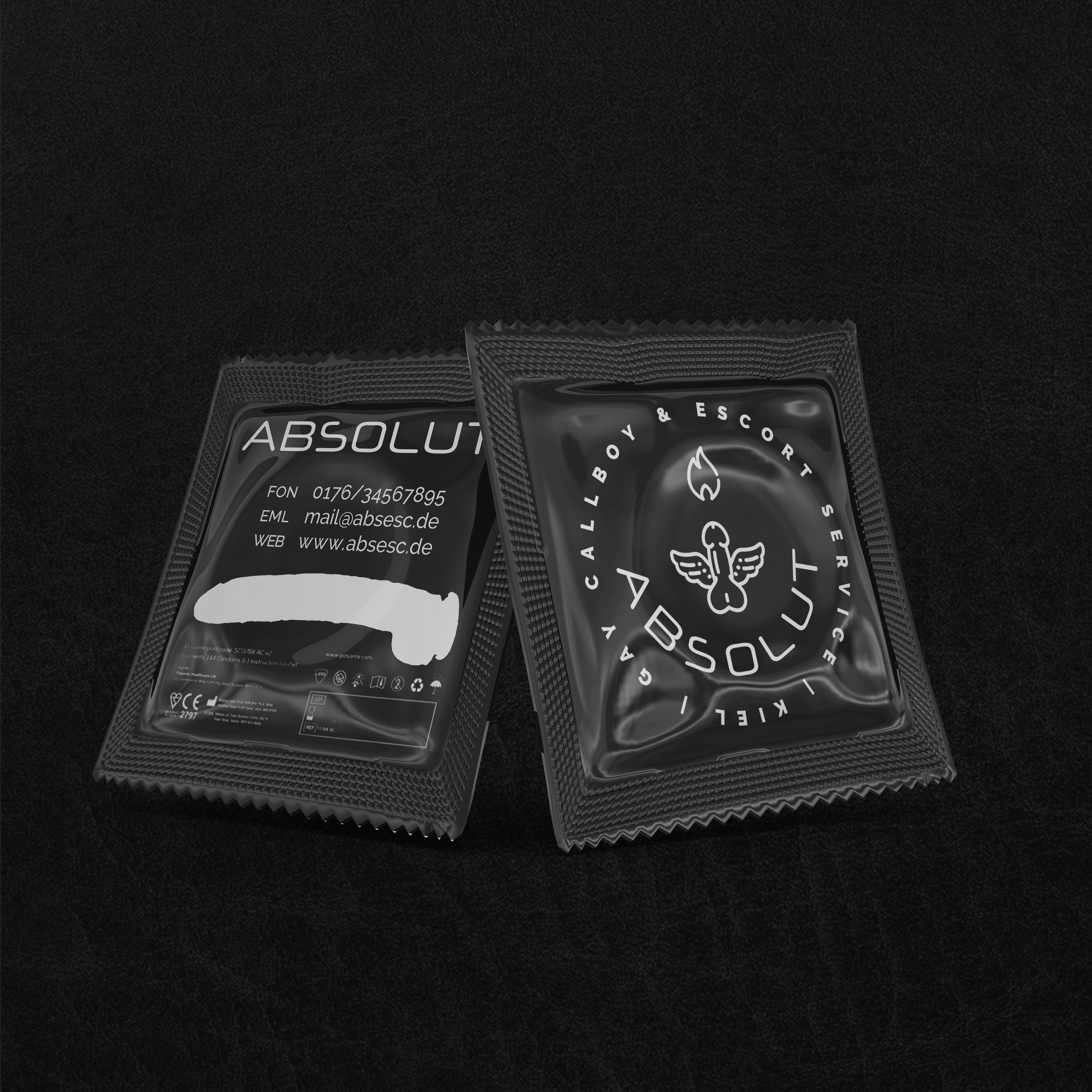 ABSOLUTescort | Komdome als Visitenkarte