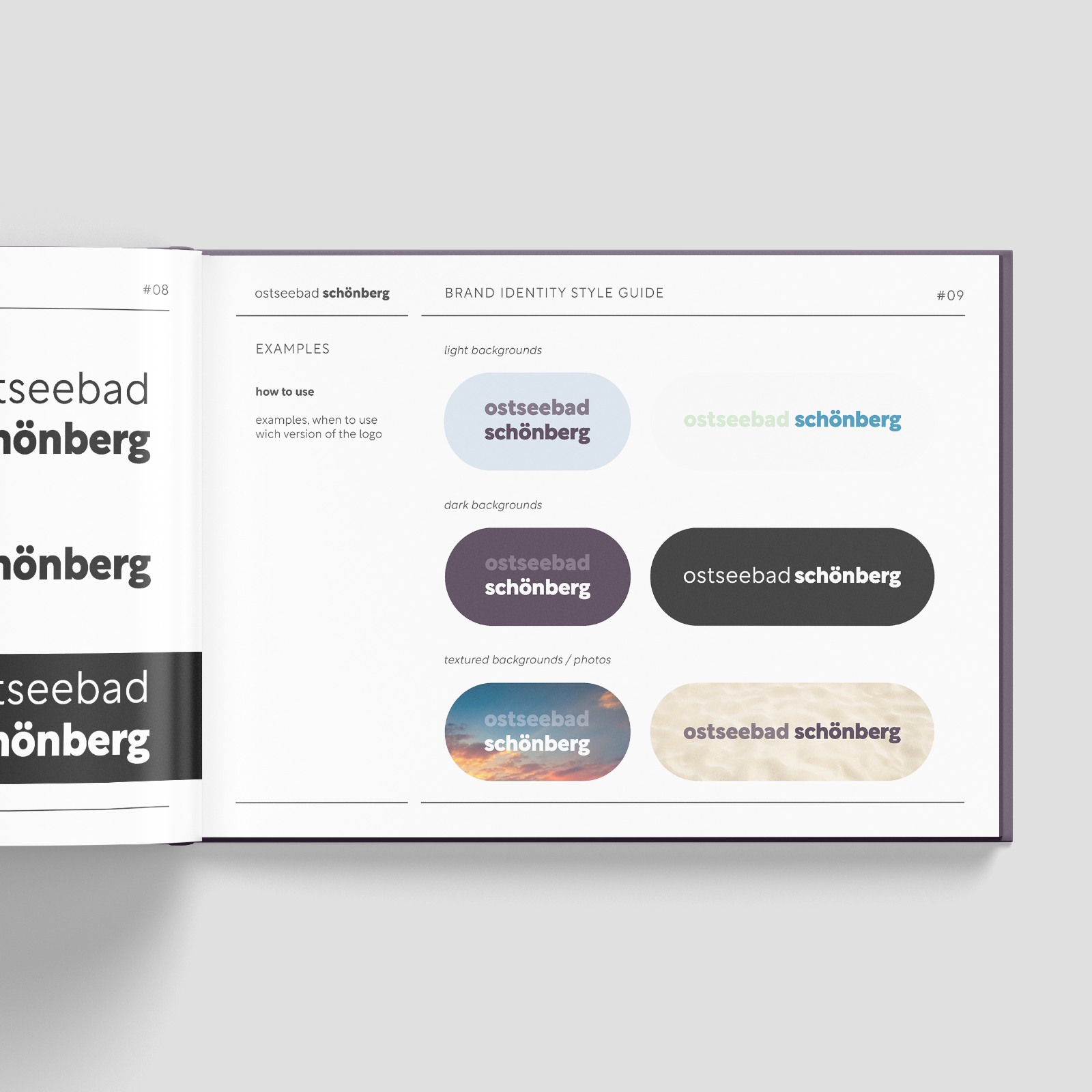 03 | Logo-Guide; 1-Color-Version & Anwenungsbeispiele