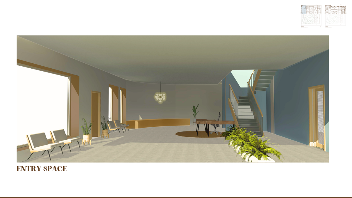 Rendering of Entry Space