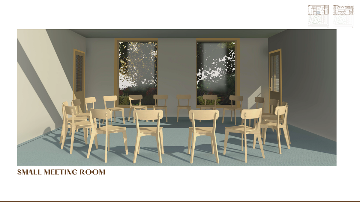 Rendering of Small Meeting Room
